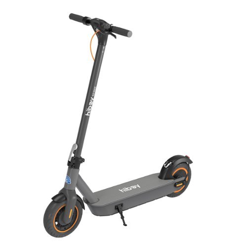 HiBoy - S2 MAX Foldable Electric Scooter w/ 40 mi Max Operating Range & 19 mph Max Speed - Grey