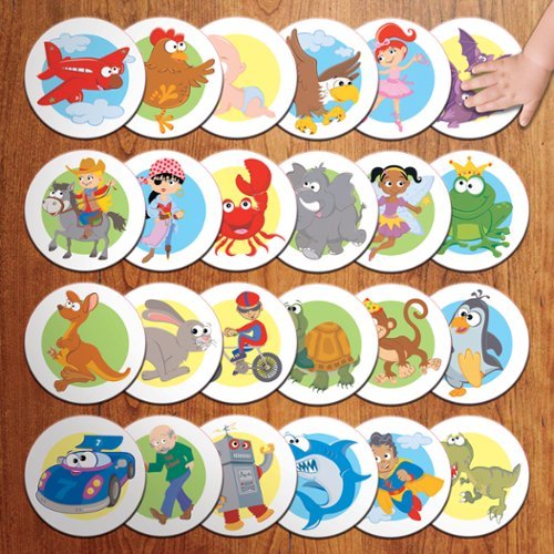 Outset Media : Walk Like A Chicken -No Reading Required Hide & Seek Role-Playing Activity Game WORLDWIDE DELIVERY
