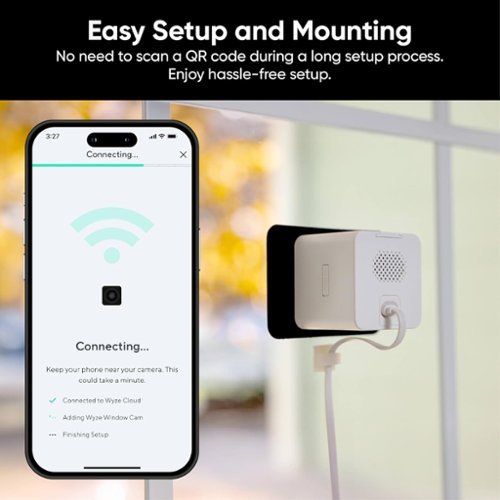 Wyze Window Cam Indoor Plug-in 1080p HD Security Camera with Anti-Glare Design & Upgraded Color Night Vision - White HOW TO BUY