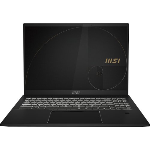 MSI - Summit E16 Flip 16" Touch-Screen 2-in-1 Laptop - Intel Core i7 - 32 GB Memory - NVIDIA GeForce RTX 3050 Ti - 1 TB SSD - Ink Black-Front_Standard 