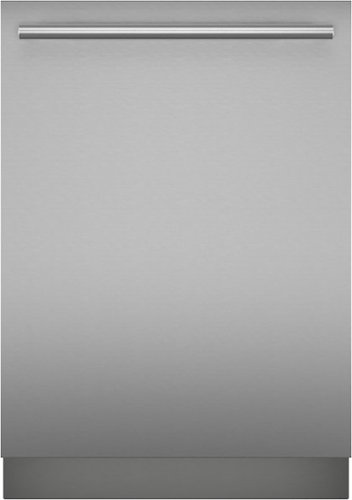 "Thermador - Star Sapphire 24"" Top Control Smart Built-In Dishwasher with 3rd Rack and Masterpiece Handle, 42 dBA - Stainless Steel"