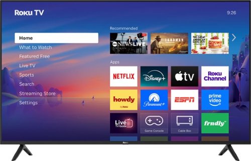 Roku - 55" Class Select Series 4K QLED Smart RokuTV (2026)-Front_Standard 