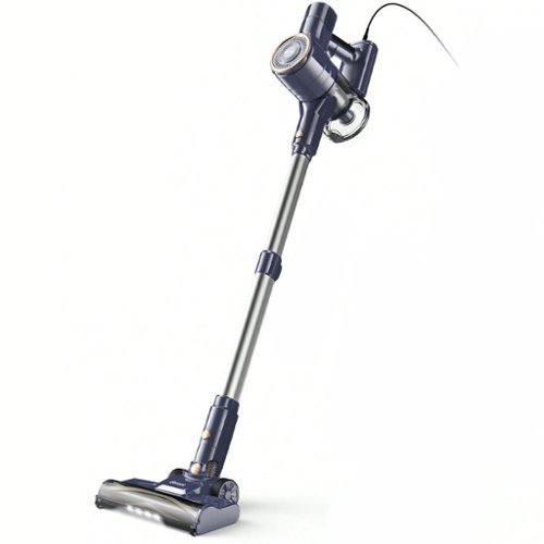 DEVOAC - I8 Corded Vacuum Cleaner, Free-Stand 6 in 1 Powerful Lightweight Vacuum, 600W 23KPa Stick Vacuum, for home, floor - Blue-Front_Standard 