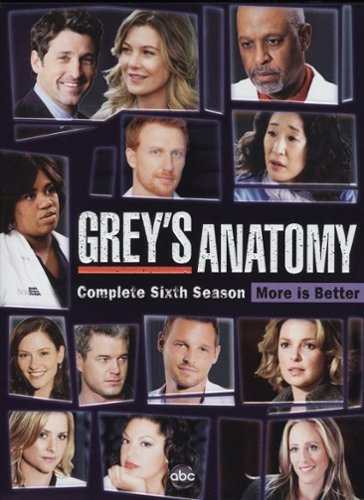  Grey's Anatomy: The Complete Sixth Season [6 Discs]
