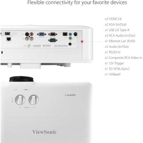ViewSonic LS920WU 1920 x 1200 DLP Projector - White BUY IN SINGAPORE