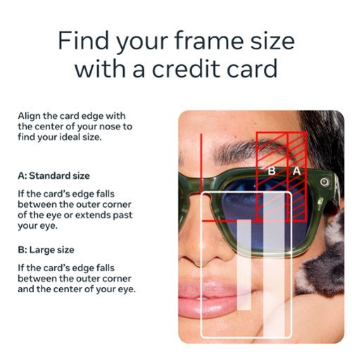 Meta Adventurer Large - Smart AI glasses for Women, Men — Meta AI, 12MP Camera, Live Translate— 3K HD resolution-Clear Lenses - Classic Black BUY IN MIDDLE EAST