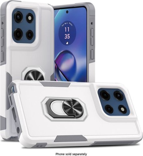 SaharaCase Raider Series Heavy Duty Case for Motorola G Stylus 5G (2025) - Fossil White WORLDWIDE DELIVERY