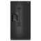 Whirlpool - 21 Cu. Ft. Side-by-Side Counter-Depth Refrigerator with In-Door Ice & Water - Black-Front_Standard