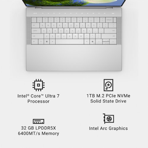 Dell XPS 14 14.5” 3.2K OLED Touch Screen Laptop – Intel Core Ultra 7 with 32GB Memory - 1TB SSD - Platinum BUY IN SINGAPORE
