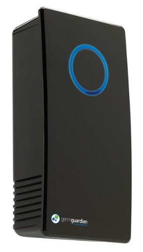 GermGuardian - Elite Pluggable UV-C Air Sanitizer & Deodorizer - Onyx Black-Front_Standard