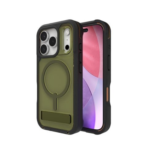 ZAGG Rainier Snap with Kickstand for Apple iPhone 17 Pro - Sea Kelp BUY IN MIDDLE EAST
