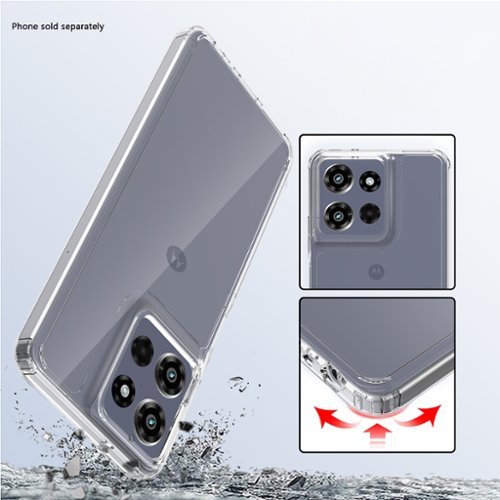 SaharaCase Venture Series Hard Shell Case for Motorola G Power 5G (2025) - Clear SHOP ONLINE
