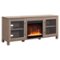 Quincy Crystal Fireplace TV Stand for Most TVs up to 65"-Angle_Standard 