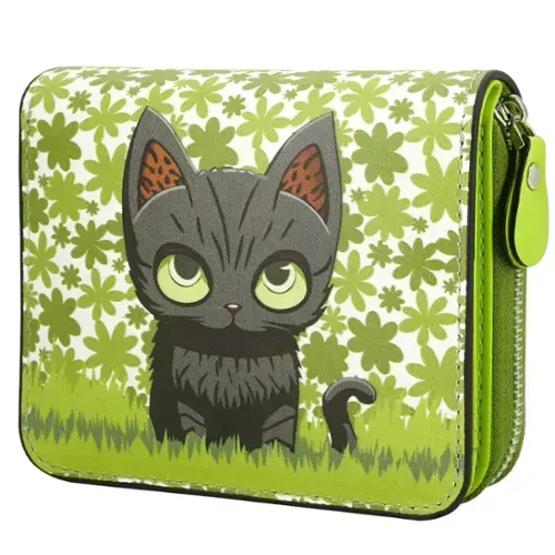 Cc-Green Cat Floral