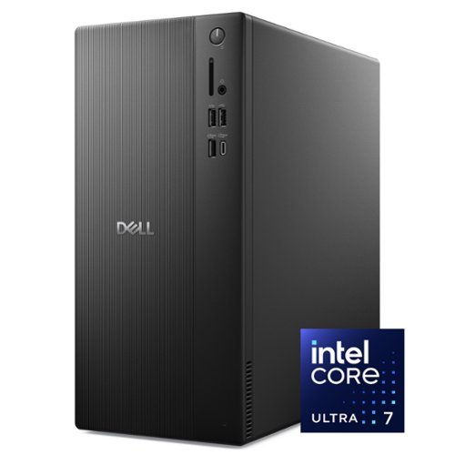 Dell - Desktop - Intel Core Ultra 7 265 2025 - 32GB Memory - 2TB Storage - Black-Front_Standard 