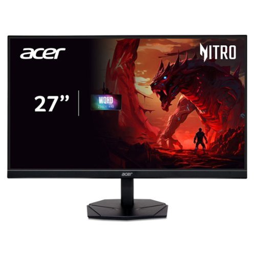 Acer Nitro-27.0" IPS WQHD 180Hz 0.5ms FreeSync Monitor with HDR 10 (DisplayPort, HDMI) - Black
