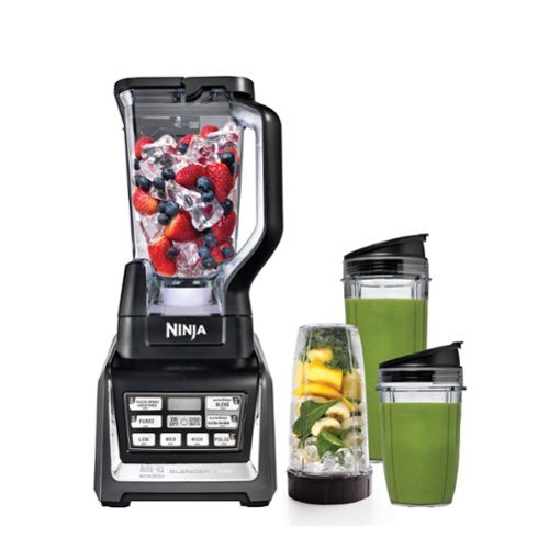 Ninja - Nutri Blender Duo with Auto-iQ® - Black/Silver-Front_Standard 