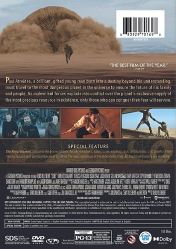 その他 Return to the Dunes [DVD] Duna (Dune): Amazon.co.uk: DVD & Blu-ray