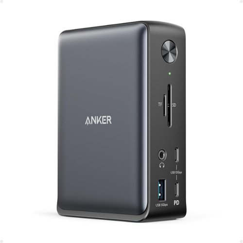 Anker - Laptop Docking Station, 13-in-1 USB-C Docking Station-Front_Standard 