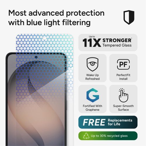 ZAGG Glass XTR 5 Blue Light Glass Screen Protector for Samsung Galaxy S26 Ultra - Clear GLOBAL SHIPPING
