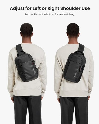 tomtoc Navigator-T24 One Shoulder Backpack Crossbody EDC Daypack Sling Bag Chest Shoulder Bag,  Water-resistant S - Black HOW TO BUY