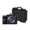 Sony - Alpha 7 IV Full Frame Mirrorless Lens Camera Bundle - Black-Front_Standard