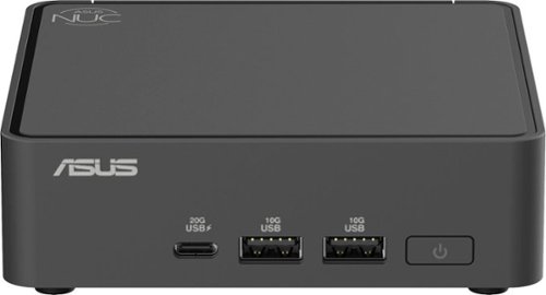 ASUS - NUC 15 Pro Mini Desktop - Intel Core Ultra 5 210H - 16GB Memory - 512GB SSD - Black