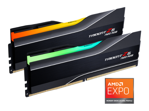 G.SKILL Trident Z5 Neo RGB 48GB DDR5 6000MHz RAM (2x24GB) Black F5
