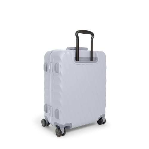 TUMI 19 Degree Frame Continental 4 Wheel Carry On - Pearl Gray Texture GLOBAL SHIPPING