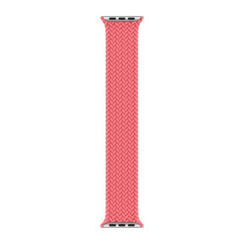 Apple - Watch Braided Solo Loop 41mm - Size 9 - Guava-Front_Standard 
