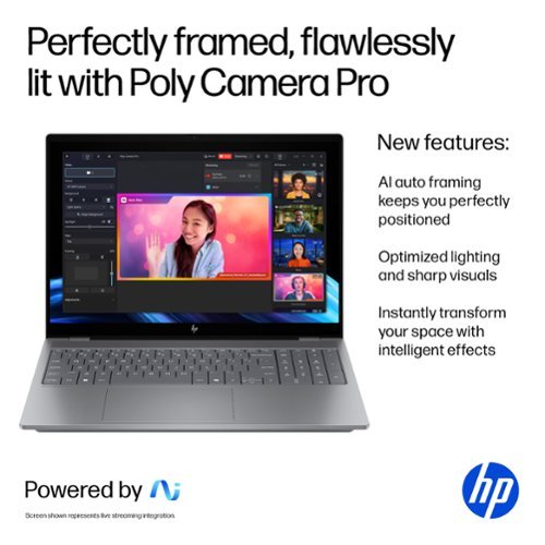 HP OmniBook X 16 2K OLED Touch-Screen Laptop - Intel Core Ultra 7 - 32GB DDR5 Memory - NVIDIA GeForce RTX 4050 - 2TB SSD - Meteor Silver WORLDWIDE DELIVERY