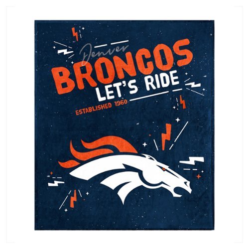 Logo Brands - 60" x 70" Plush Throw Blanket - Multicolor-Front_Standard 