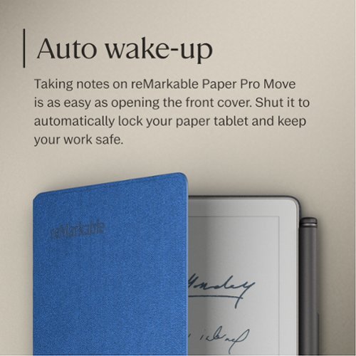 reMarkable Paper Pro Move - Mosaic weave Book Folio for your 7.3'' paper tablet - Cobalt HOW TO BUY