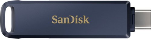 SANDISK 256GB USB Flash Drive for iPhone Lightning and USB Type-C Metallic Sky - Blue WORLDWIDE DELIVERY