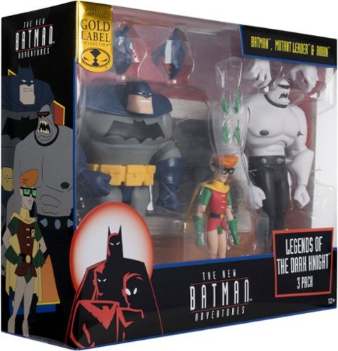 McFarlane Toys DC Direct - New Batman Adventures 3pk - Batman, Mutant Leader, and Robin (Legends of The Dark Knight) BUY IN UAE