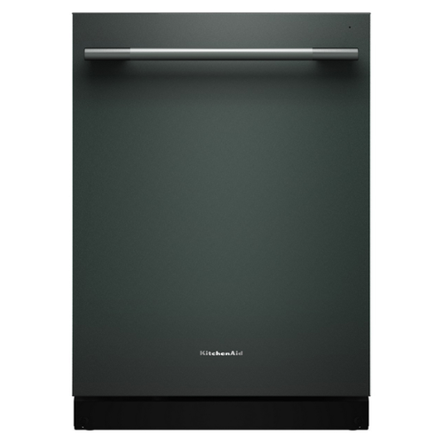 KitchenAid - 24" Top Control Built-In Dishwasher with 360 Max Jets Third Rack, Advanced ProDry, Ultra-bright LED Lighting - Juniper-Front_Standard 