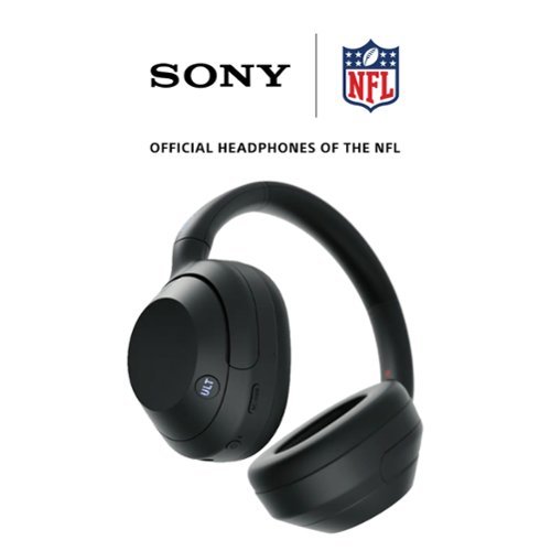 Sony ULT WEAR Wireless Noise Canceling Headphones - Black GLOBAL SHIPPING