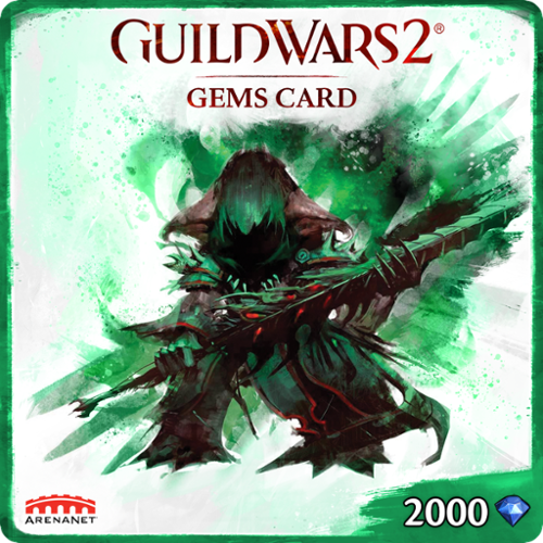  Guild Wars 2 Gem Card $25 [Digital]