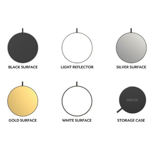 Bower 42-Inch Collapsible Light Reflector Kit WORLDWIDE DELIVERY