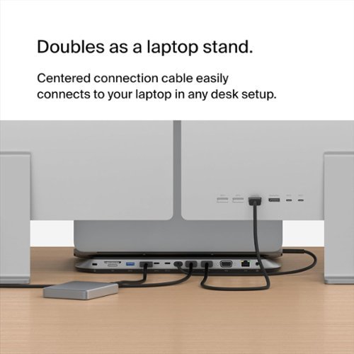 Belkin Connect 11-in-1 Universal USB-C Pro Dock w/ 3-Monitor Support, 100W PD with 10Gbps Transfer Speeds & 2.5Gbps Ethernet - Gray BUY ONLINE