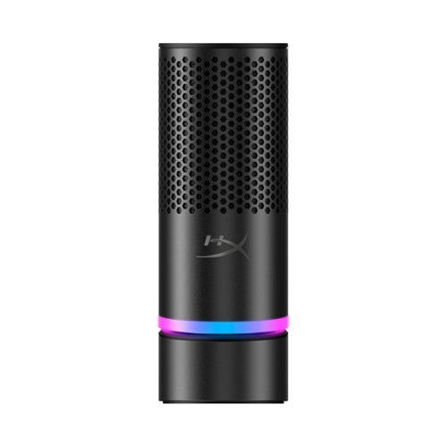 HyperX - Solocast 2 Pro Wired Cardioid USB-C Dual Condenser Gaming Microphone - Black