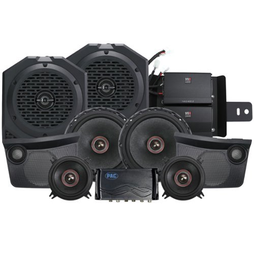 MB Quart - Tuned Audio Package for 21-24 Ford Bronco, Stage 6 System, 800 Watt - Black-Front_Standard 