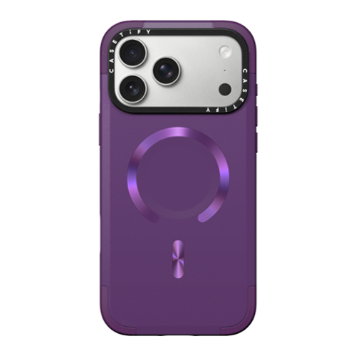CASETiFY - Force Case MagSafe Compatible for Apple iPhone 18 Pro Max and 17 Pro Max Devices - Violet
