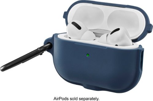 Insignia™ Case + Cleaning Tool for Apple AirPods Pro 1st and 2nd Generation - Blue BUY IN EUROPE