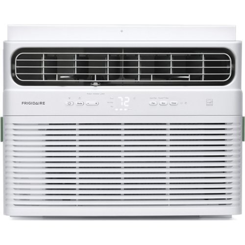 Frigidaire - 700 Sq. Ft. 14,000 BTU Inverter Smart Window Air Conditioner - White-Front_Standard 