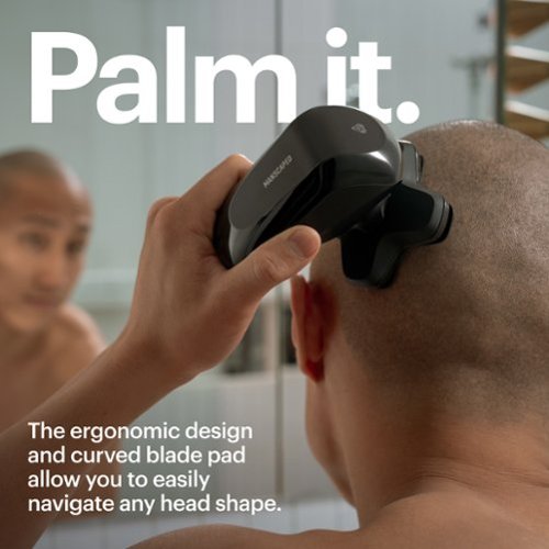 Manscaped The Dome Shaver Pro Essentials Kit Rechargeable Wet/Dry Scalp and Bald Head Shaver Gift Set - Black WHERE TO BUY