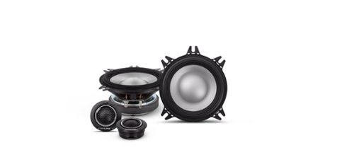 Alpine - S-Series 4" Hi-Resolution Component Car Speakers with Glass Fiber Reinforced Cone (Pair) - Black