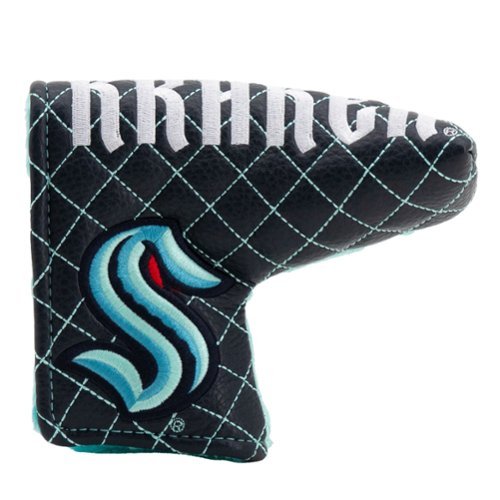 Team Golf - Seattle Kraken Quilted Blade Putter Cover - Multicolor-Front_Standard 