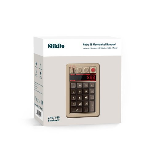 8BitDo Retro Mechanical Keypad - C64 Edition HOW TO BUY