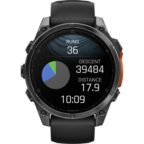 Garmin fēnix 8 AMOLED  GPS Smartwatch 47 mm Fiber-reinforced polymer - Slate Gray HOW TO BUY